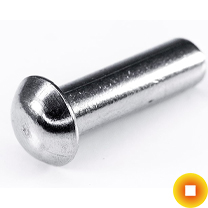Заклёпки алюминиевые для металла 8х20 мм АМц ГОСТ 12639-80